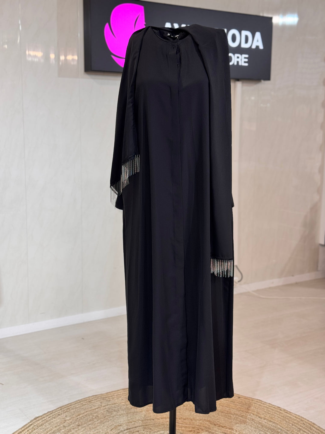 Abaya mit integriertem Hijab