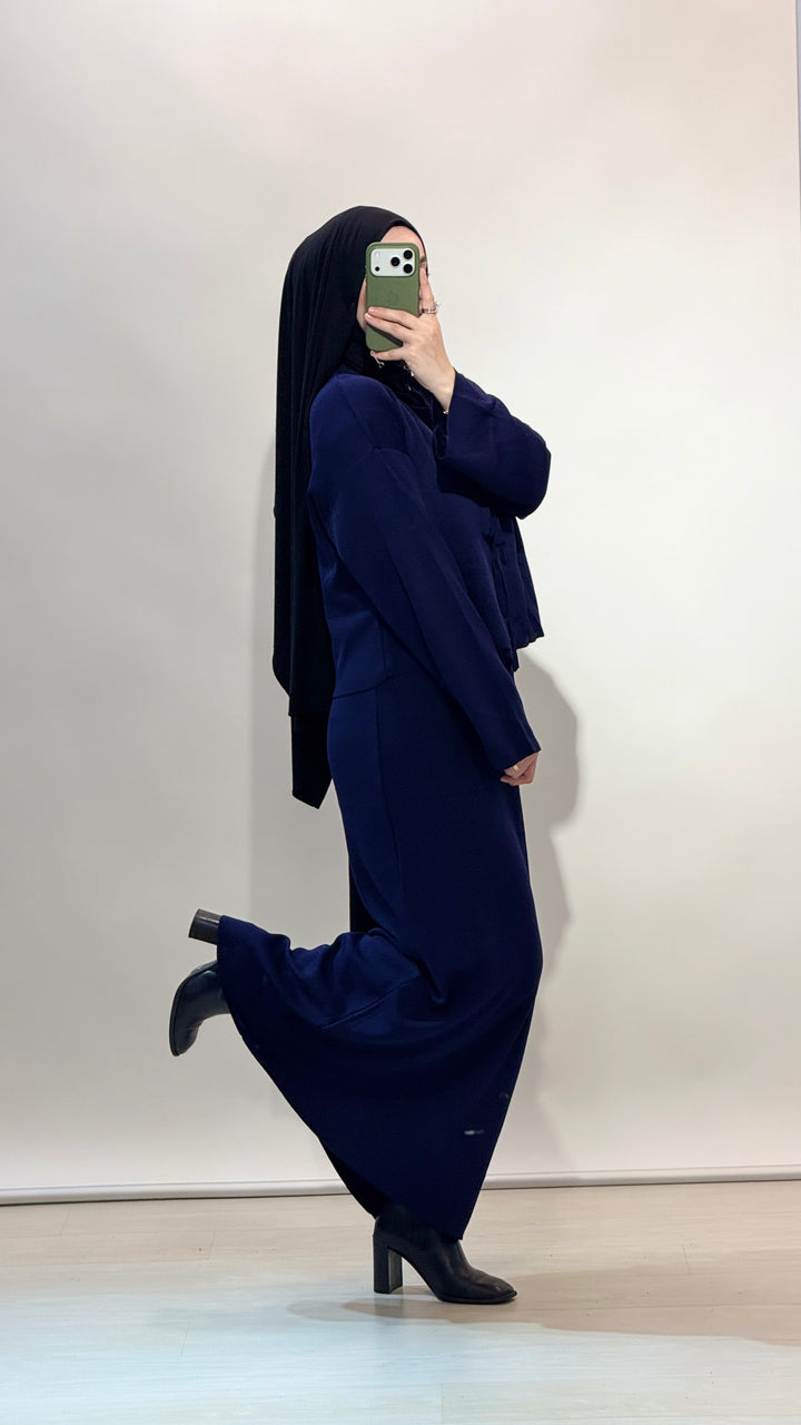 Zweiteiliges Strickkleid
