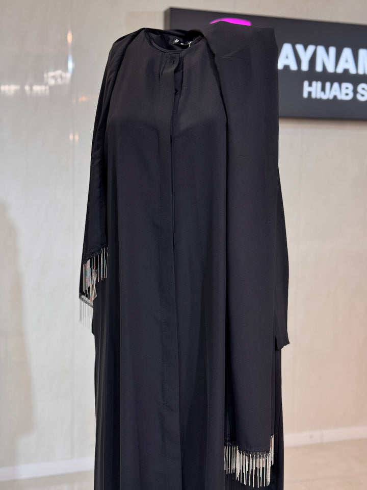 Abaya mit integriertem Hijab