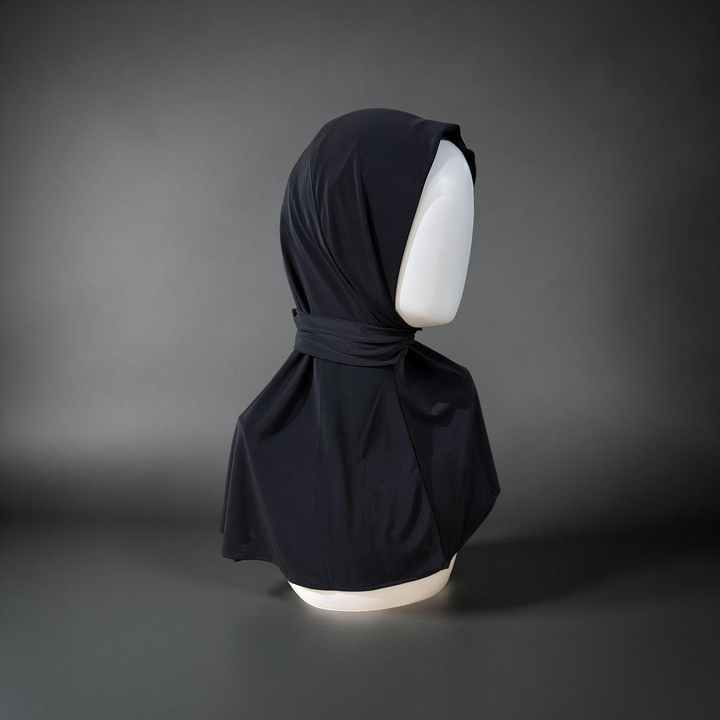 Dügmeli Hijab