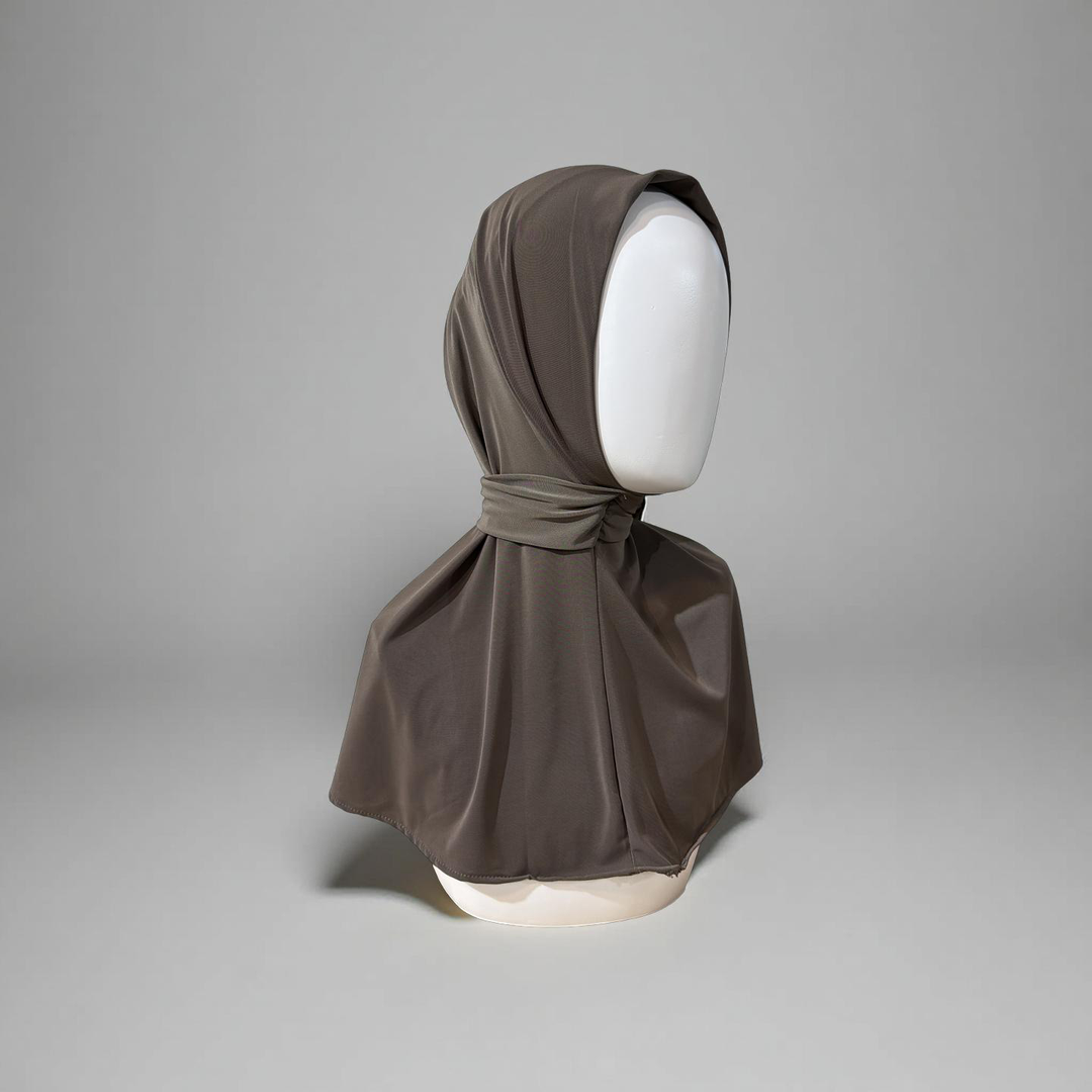 Dügmeli Hijab
