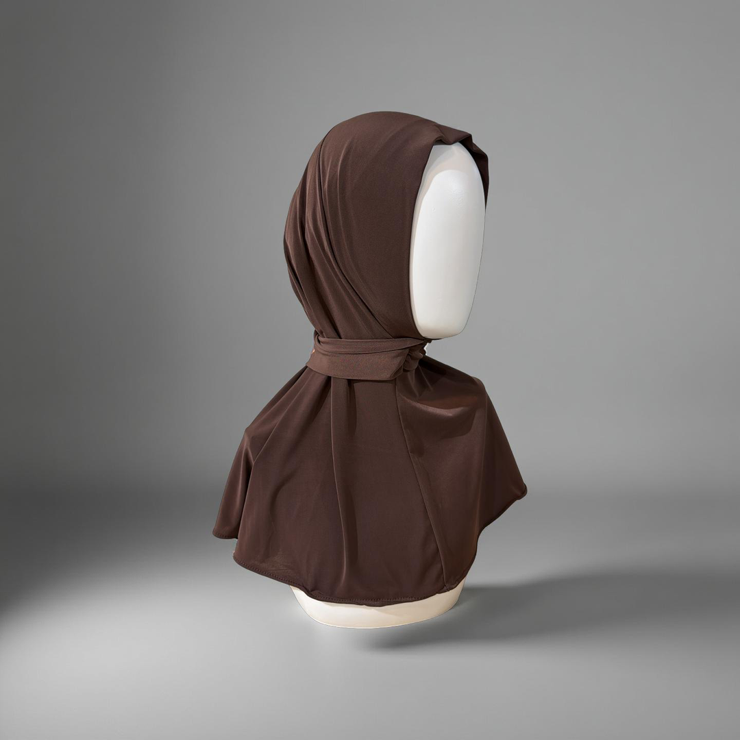 Dügmeli Hijab