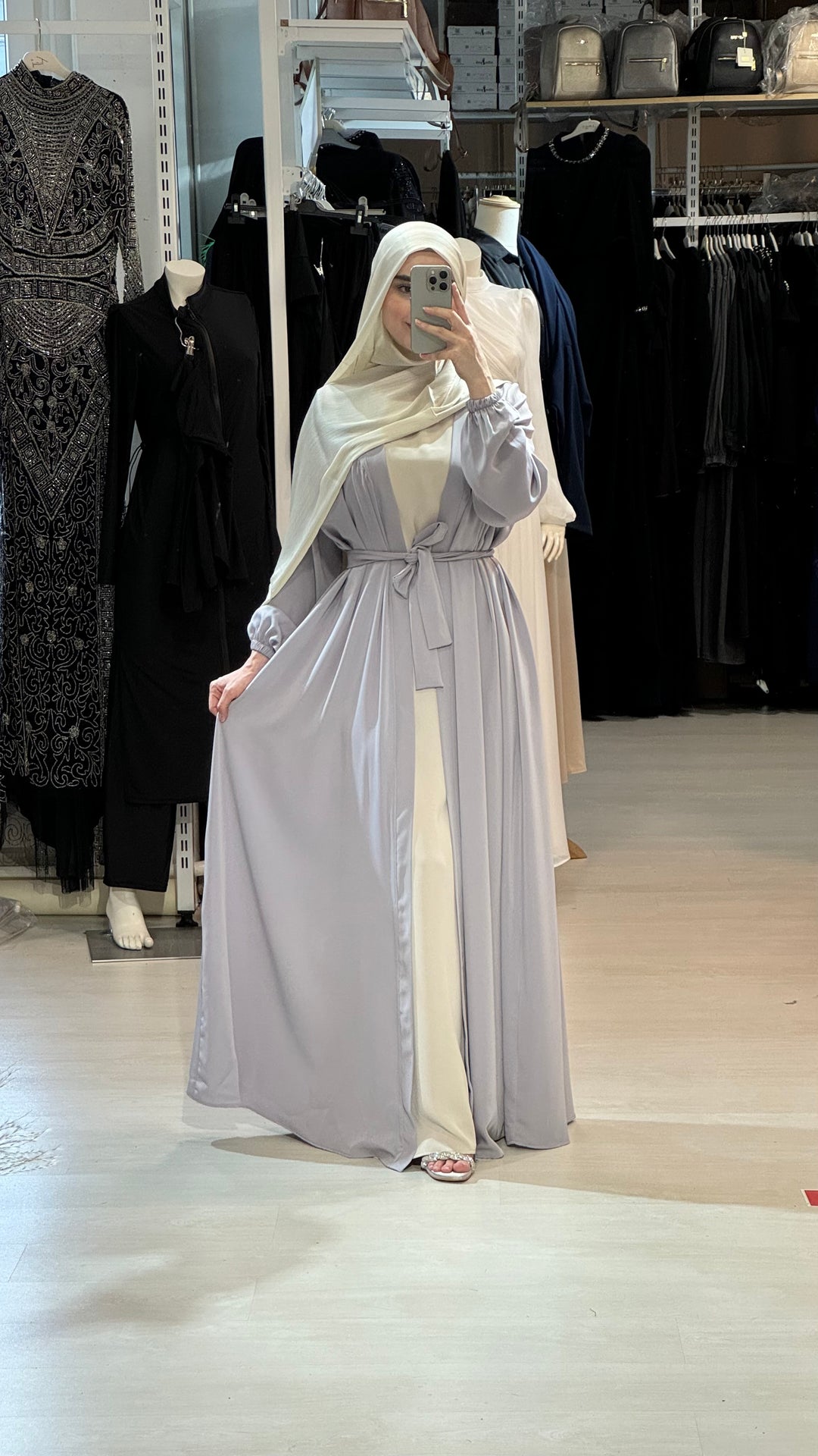 Abaya zweiteilig