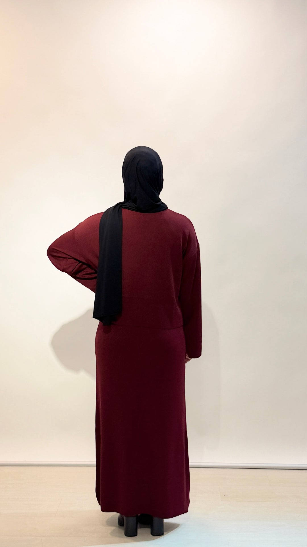 Zweiteiliges Strickkleid
