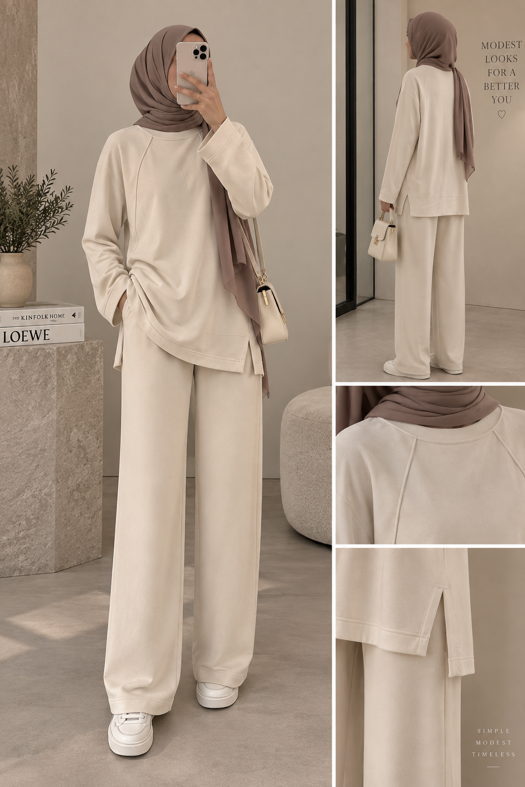 Modest Zweiteiler Damen
