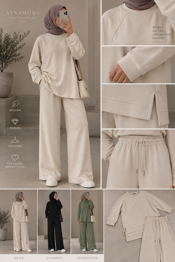Modest Zweiteiler Damen